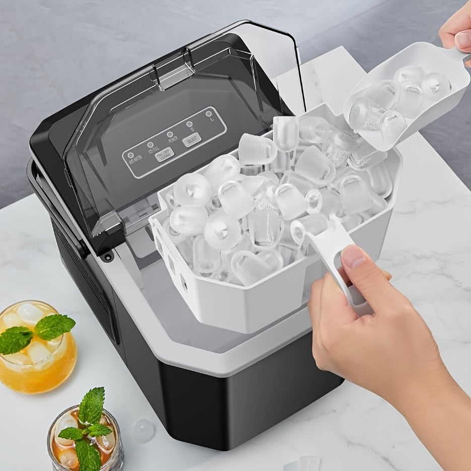 Portable Countertop Ice Maker – 9 Cubes in 6 Mins - Hiccupzz
