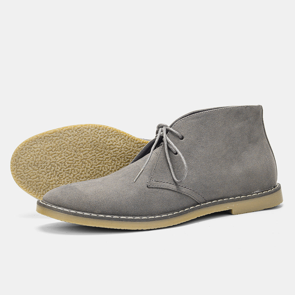 Plus Size Men's Retro Desert Boots Classic