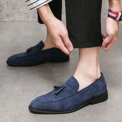 Men's Suede Matte Fashion Leather Shoes - Hiccupzz