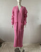 Women's Long Knit Sweater Coat - Hiccupzz