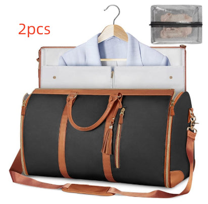 Large-Capacity Waterproof Travel Duffle Bag for Women – Foldable Clothes Tote