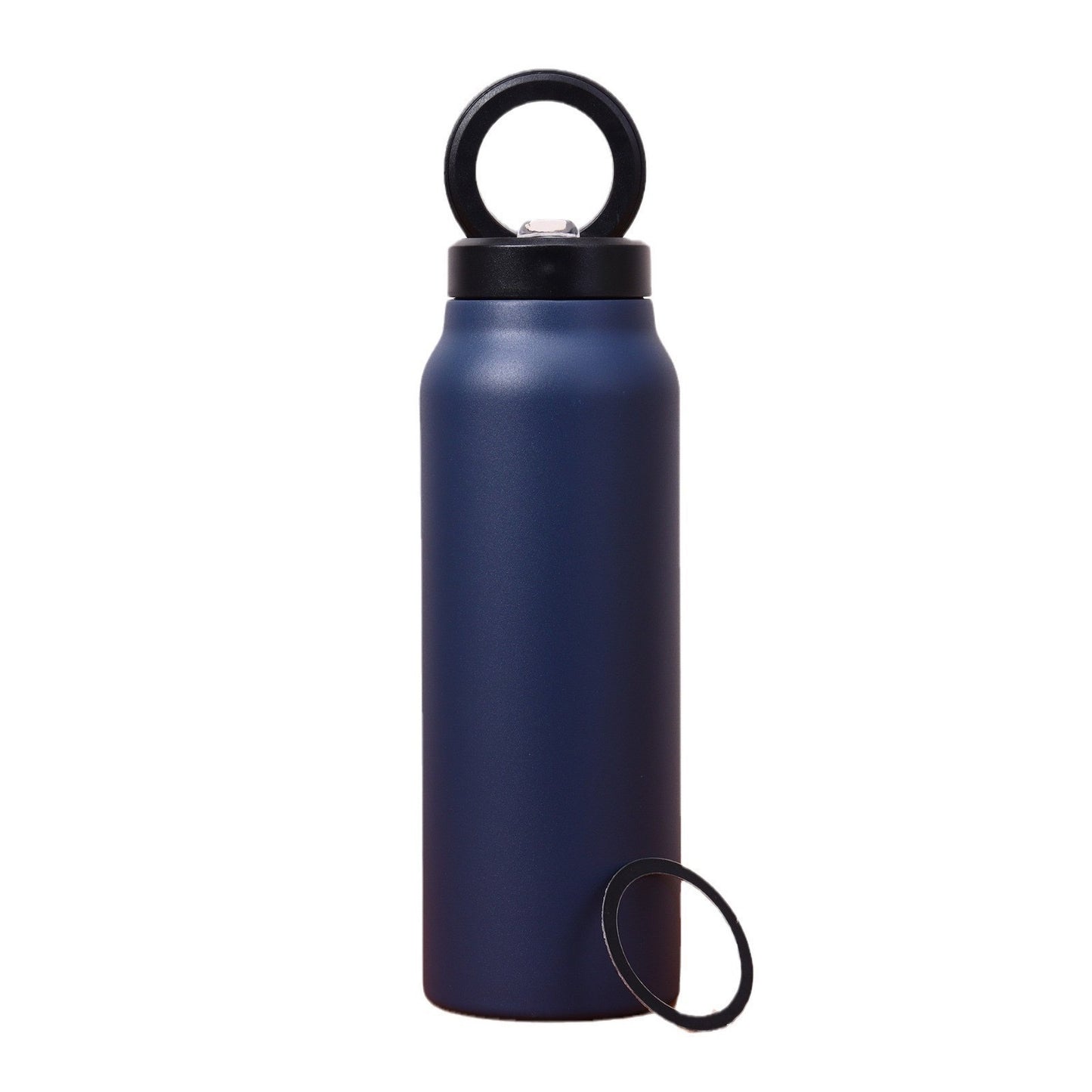 24oz/32oz Magnetic Suction Phone Holder Sports Kettle - 304 Stainless Steel Insulated Cup