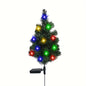 Solar-Powered Christmas Tree Garden Stake Lights