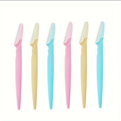 3/5/6/12/24pcs Multi-Purpose Eyebrow Razor Set - Gentle Facial Hair Trimmer - Easy Grooming & Shaping Kit for Women and Men - Sleek and Smooth Skin Solution - Hiccupzz