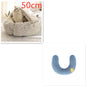 2 In 1 Dog And Cat Bed Pet Winter Bed Round Plush Warm Bed House Soft Long Plush Pets Bed Pet Products - Hiccupzz