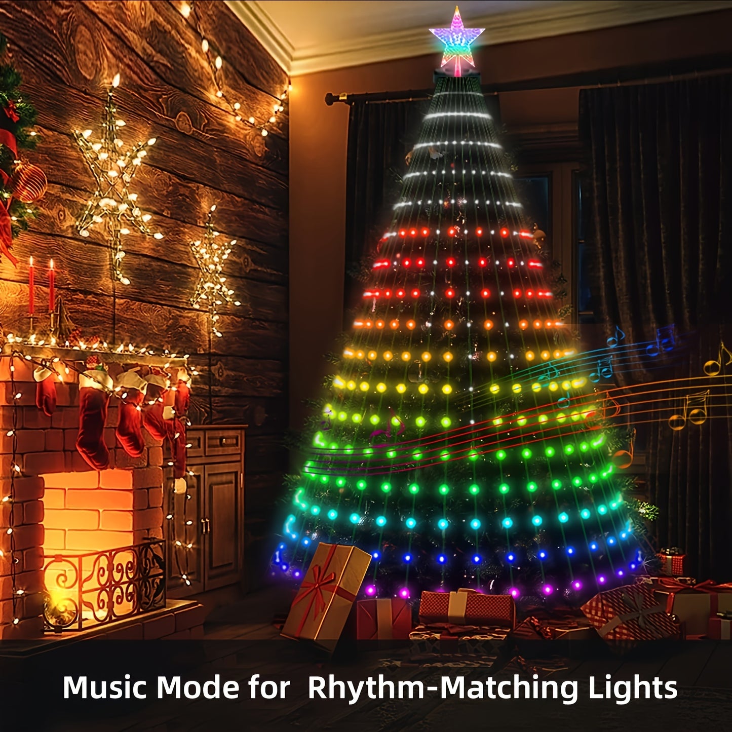 6 Ft (1.8m) Intelligent Christmas Tree Lamp