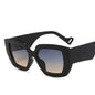 Side Sunglasses Personality Polygon Contrast Sunglasses Retro Sunglasses - Hiccupzz