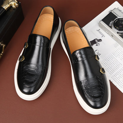 Men's Summer New Fashion Casual Leather Shoes - Hiccupzz