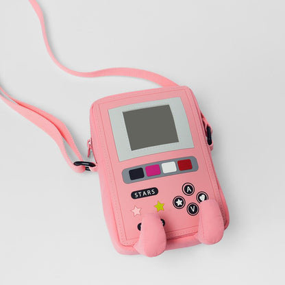 Game Console Messenger Bag Girl Cartoon Mobile Phone - Hiccupzz