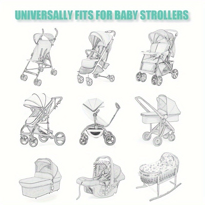 Infant Stroller Insect Netting - Mosquito & Bug Protection Cover for Strollers