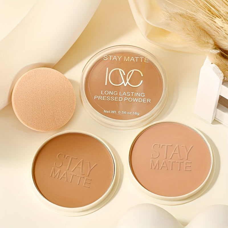 Flawless Matte Finish Setting Powder - Waterproof, Oil-Control & Pore-Blurring, Brightens All Skin Tones