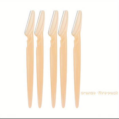 3/5/6/12/24pcs Multi-Purpose Eyebrow Razor Set - Gentle Facial Hair Trimmer - Easy Grooming & Shaping Kit for Women and Men - Sleek and Smooth Skin Solution - Hiccupzz