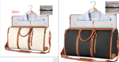 Large-Capacity Waterproof Travel Duffle Bag for Women – Foldable Clothes Tote