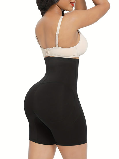 Wholesale High Waisted Slimming Belly Shaper Shorts Butt Lifter With 2 Steel Bones - Hiccupzz