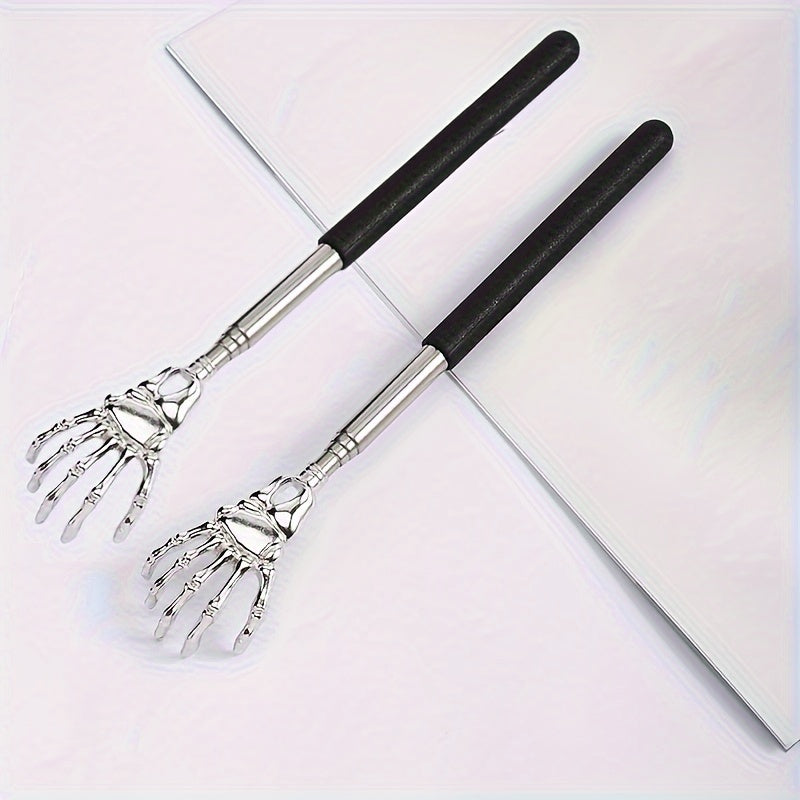 Skeleton Hand Massage Wand: Spooky Halloween Toy for Pranks and Pet Entertainment (Ages 14+)