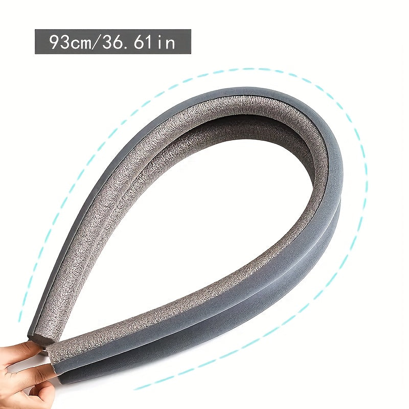 1 Pc Anti-Friction Door Seal Strip 93cm - Under-Door Vent Blocker for Warmth and Ventilation