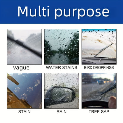 1 Pc 80g Cerium Oxide Glass Polishing Powder - Car Window & Mirror Scratch Removal, with Sponge