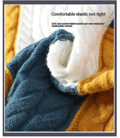 Couple Wear Turtleneck Pullover Thick Sweater Soft Warm Pure Cashmere Simple Bottoming Shirt - Hiccupzz