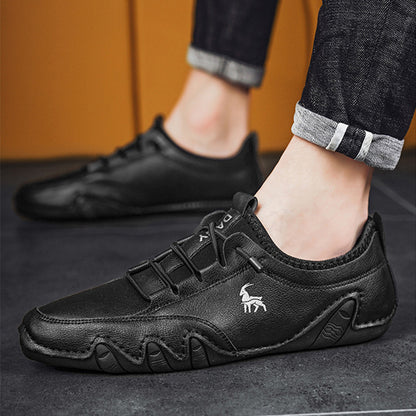 Men's Casual Shoes 39-48 Size Soft Flats Fashion High Quality Loafers Shoes - Hiccupzz