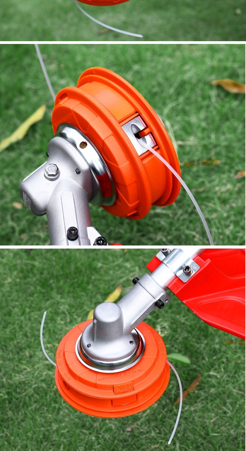 M10*1.25 Premium Automatic Grass Trimmer Head - Efficient, Durable, Easy to Install - For Gasoline Brush Cutter, Lawn Care & Yard Maintenance