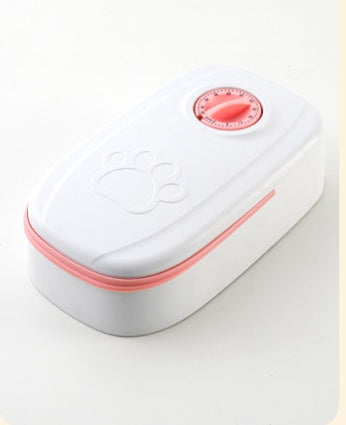 Automatic Pet Feeder Smart Food Dispenser For Cats Dogs Timer Stainless Steel Bowl Auto Dog Cat Pet Feeding Pets Supplies - Hiccupzz
