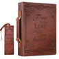 Classic PU Leather Bible Cover with Handle - Hiccupzz