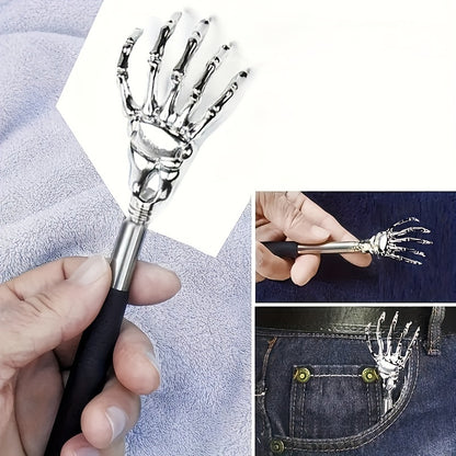 Skeleton Hand Massage Wand: Spooky Halloween Toy for Pranks and Pet Entertainment (Ages 14+) - Hiccupzz