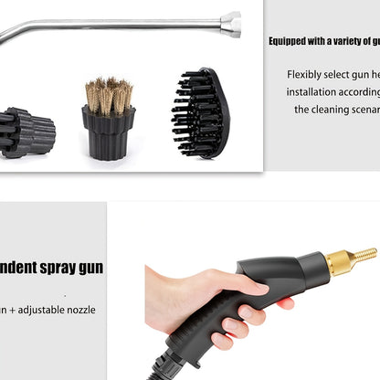 Steam Cleaner 2500W Handheld High-Temperature Pressurized