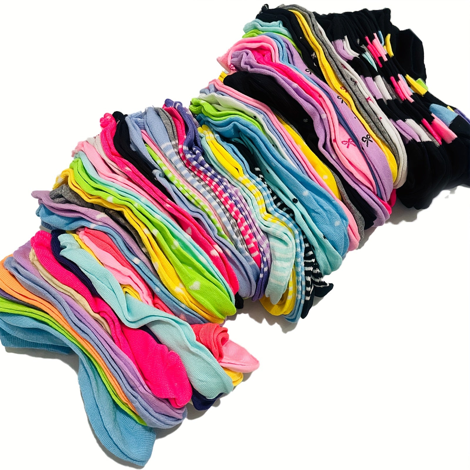 Buy 20 Pairs & Get 10 Free Pairs of candy colored short socks for spring, summer, and autumn, comfortable, soft, and breathable, suitable for women - Hiccupzz