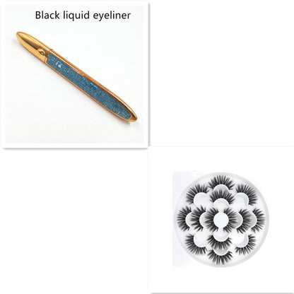 False Eyelashes Self-adhesive Eyeliner Multicolor - Hiccupzz
