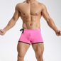 Men's Boxer Swimming Trunks Nylon Solid Color Breathable Slim Lace Underwear - Hiccupzz