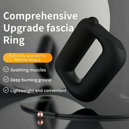 The Latest Fully Upgraded Fascia Massage Ring - 5 Handheld Applications, 5 Modes, 5 Frequencies for Muscle Fatigue and Toning, Lightweight for Shoulder, Waist, and Leg