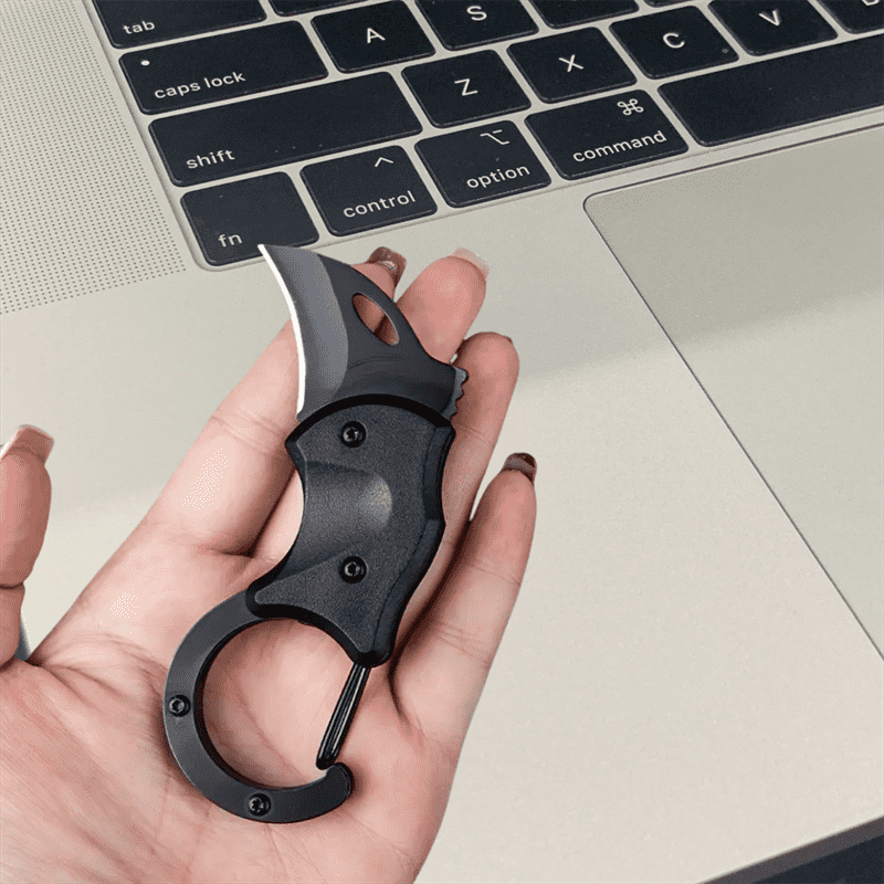 Mini Folding Knife Keychain - Portable, High Hardness, Multi-functional, Perfect for Backpack & Camping