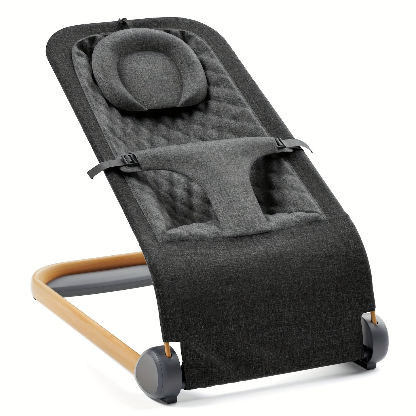 Portable Bouncer Seat - Ergonomic Design, Ideal for Home and Travel Use