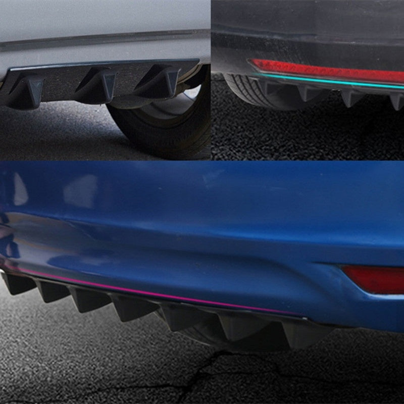 Car Modified General Rear Bumper Chassis Shark Fin Flow Deflector