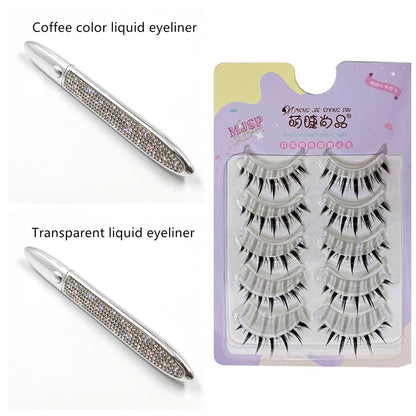 False Eyelashes Self-adhesive Eyeliner Multicolor - Hiccupzz