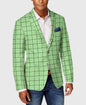 Men's Single-row Two-button Plaid Blazer - Hiccupzz