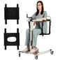 Patient Lift Transfer Chair, Portable Lift for Home, Adjustable Height/Width, Wheelchair Lift for Disabled Elderly Nursing, Car Transfer Aid