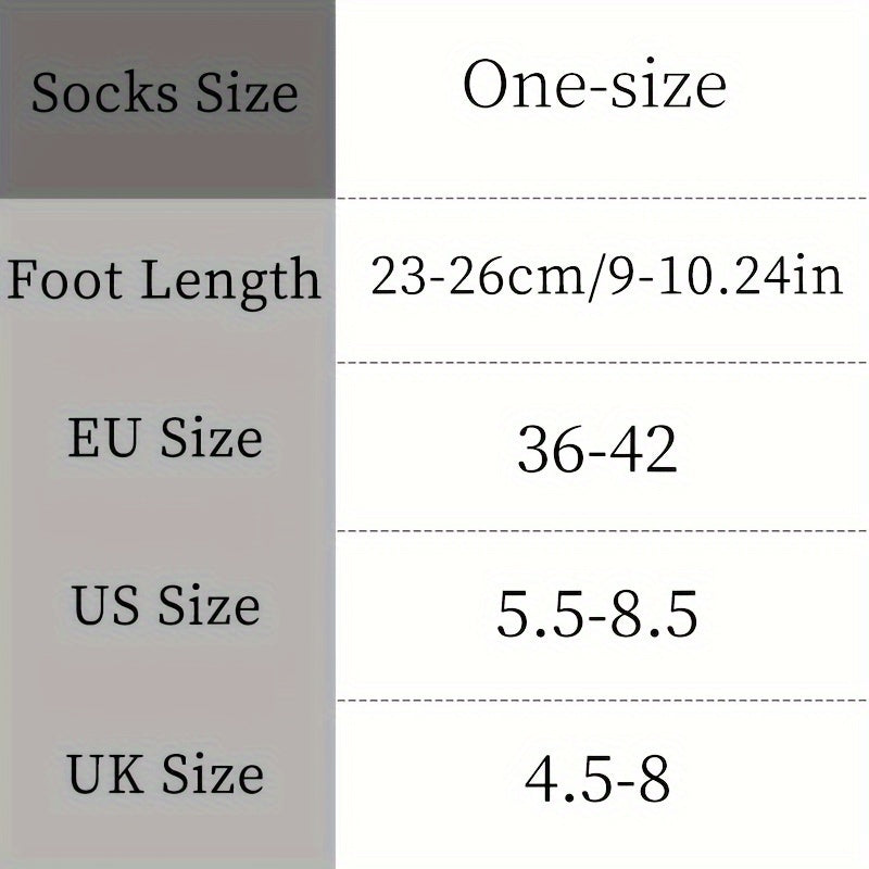 5 Pairs Women's Winter Knitted Socks - Thick, Warm, Soft, for Hiking, Skiing, Outdoor & Casual Wear