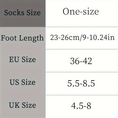 5 Pairs Women's Winter Knitted Socks - Thick, Warm, Soft, for Hiking, Skiing, Outdoor & Casual Wear - Hiccupzz