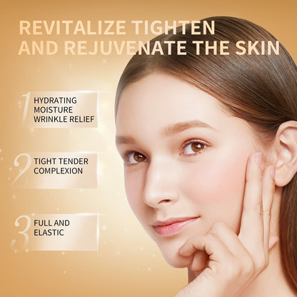 Type III Collagen Polypeptide Anti-Wrinkle Sleeping Mask – Enhances Skin Firmness and Hydration - Hiccupzz