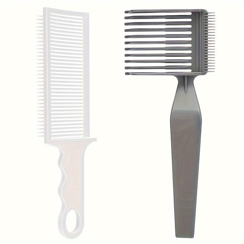 Men's Haircut Comb Set - 3pcs Professional Salon Combs for All Hair Types