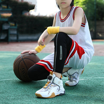 Boy's Swivel Button Sport Shoes - Hiccupzz