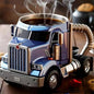 Durable Semi Truck Handcrafted Coffee Cup