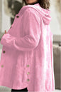 Women's Hooded Loose Corduroy Casual Jacket - Hiccupzz