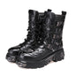 Men's Fashionable And Versatile Mid To High Top Boots - Hiccupzz
