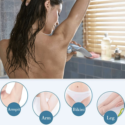 digital light electric shaver for women - Hiccupzz