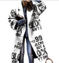 Coat Print Dragon And Phoenix Woolen - Hiccupzz