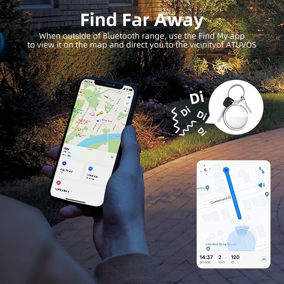 4 Pcs GPS Smart Anti-Lost Device - Real-Time Tracking, No Installation, For Pets, Elderly & Children, IOS Compatible