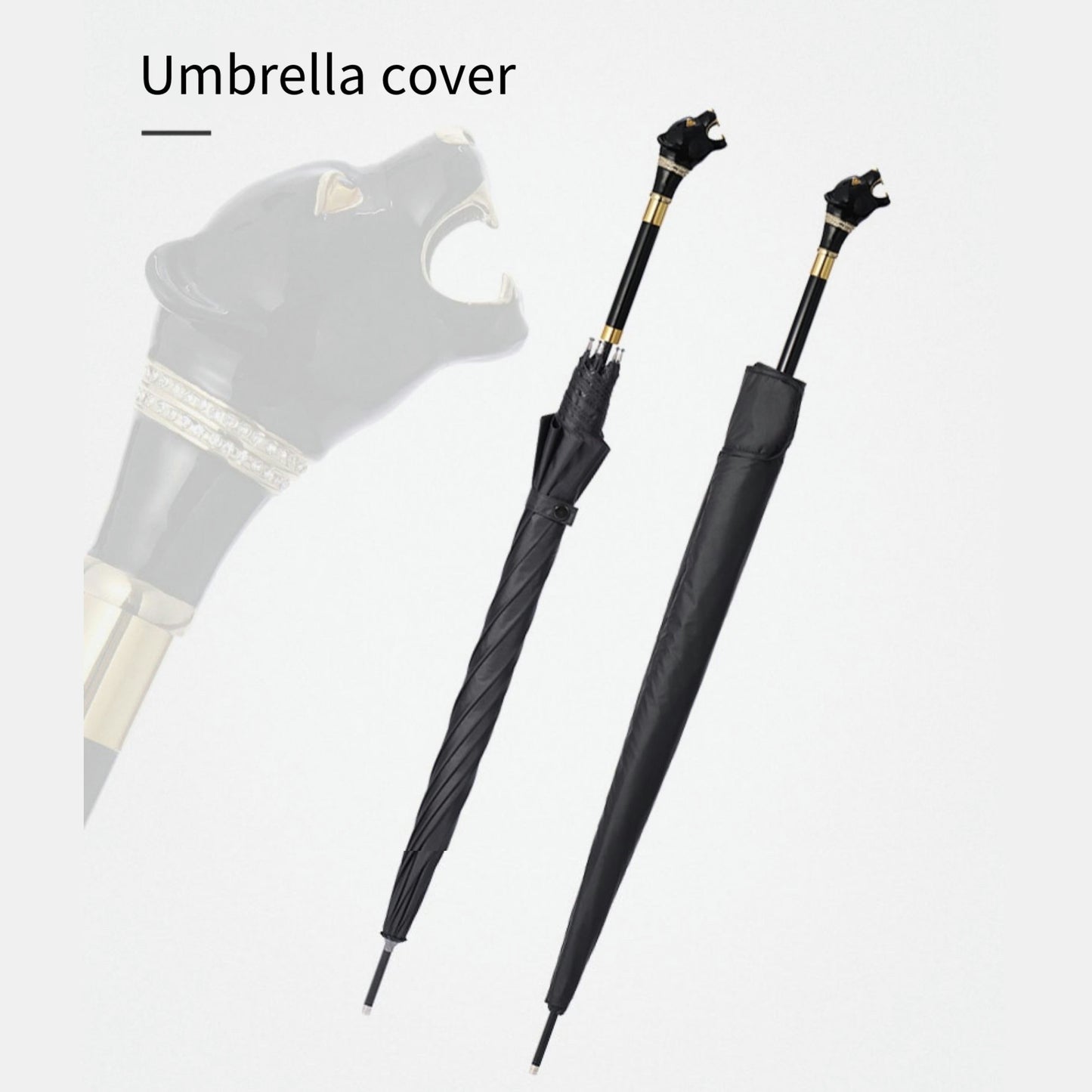 Premium British Style Long Handle Umbrella - Waterproof